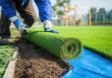 Low-Maintenance Artificial Turf Installation